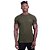 Camiseta Masculina Malha Trabalhada Tradicional MXD Conceito Verde Militar - Imagem 5