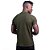 Camiseta Masculina Malha Trabalhada Tradicional MXD Conceito Verde Militar - Imagem 4