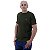Camiseta Masculina Malha Trabalhada Tradicional MXD Conceito Verde Militar - Imagem 1