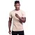 Camiseta Masculina Malha Trabalhada Tradicional MXD Conceito Bege - Imagem 5