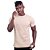 Camiseta Masculina Malha Trabalhada Tradicional MXD Conceito Bege - Imagem 3