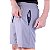 Bermuda em Tactel com Elastano Masculino MXD Conceito Bolso Com Ziper Cinza Claro - Imagem 4