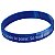 Pulseira Silicone Azul MXD Conceito "Nada pode te parar. Só você mesmo" Motivacional - Imagem 1