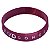 Pulseira Silicone Bordô MXD Conceito "Nada pode te parar. Só você mesmo" Motivacional - Imagem 2