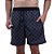 Bermuda em Tactel com Elastano Masculino MXD Conceito 3 Bolsos Xadrez Preto e Chumbo - Imagem 1