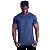 Camiseta Dry Premium Tradicional MXD Conceito Fit em 100% Poliamida String Furadinho Azul Marinho - Imagem 3