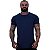 Camiseta Dry Premium Tradicional MXD Conceito Fit em 100% Poliamida String Furadinho Azul Marinho - Imagem 1