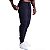 Calça New Moletom Careca Masculina com Zíper no Bolso MXD Conceito Preto - Imagem 1