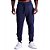 Calça New Moletom Careca Masculina com Zíper no Bolso MXD Conceito Azul Marinho - Imagem 3