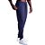 Calça New Moletom Careca Masculina com Zíper no Bolso MXD Conceito Azul Marinho - Imagem 1