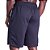 Bermuda Moletinho 2 Bolsos com Ziper Masculina MXD Conceito Preto - Imagem 3