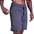 Bermuda Moletinho 2 Bolsos com Ziper Masculina MXD Conceito Grafite - Imagem 1