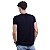 Camiseta Viscose Tradicional Premium Masculina MXD Conceito Preto - Imagem 4