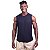 Regata Viscose Machão Longline Masculina Premium MXD Conceito Preto - Imagem 4