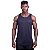 Regata Poliamida Cavada Longline Masculina Premium MXD Conceito Preto - Imagem 3