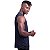 Regata Poliamida Machão Longline Masculina Premium MXD Conceito Preto - Imagem 3