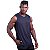 Regata Poliamida Machão Longline Masculina Premium MXD Conceito Preto - Imagem 2