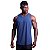 Regata Viscose Cavada Longline Masculina Premium MXD Conceito Azul Marinho - Imagem 1