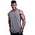 Regata Viscose Cavada Longline Masculina Premium MXD Conceito Mescla Escuro - Imagem 1