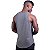 Regata Viscose Cavada Longline Masculina Premium MXD Conceito Mescla Escuro - Imagem 2
