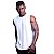 Regata Viscose Machão Longline Masculina Premium MXD Conceito Branco - Imagem 2