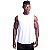 Regata Viscose Machão Longline Masculina Premium MXD Conceito Branco - Imagem 1