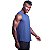 Regata Viscose Machão Longline Masculina Premium MXD Conceito Azul Marinho - Imagem 3