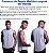 Regata Viscose Machão Longline Masculina Premium MXD Conceito Mescla Escuro - Imagem 5
