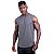 Regata Viscose Machão Longline Masculina Premium MXD Conceito Mescla Escuro - Imagem 1