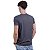 Camiseta Viscose Tradicional Premium Masculina MXD Conceito Mescla Escuro - Imagem 4