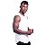 Regata Poliamida Machão Longline Masculina Premium MXD Conceito Branco - Imagem 2