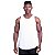 Regata Poliamida Cavada Longline Masculina Premium MXD Conceito Branco - Imagem 1