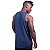 Regata Poliamida Cavada Longline Masculina Premium MXD Conceito Azul Marinho - Imagem 4