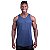 Regata Poliamida Cavada Longline Masculina Premium MXD Conceito Azul Marinho - Imagem 1