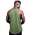 Regata Poliamida Cavada Longline Masculina Premium MXD Conceito Verde Oliva - Imagem 4