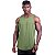 Regata Poliamida Cavada Longline Masculina Premium MXD Conceito Verde Oliva - Imagem 2