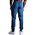 Calça De Tactel Com Elastano MXD Conceito Com Bolso Ziper Azul Petróleo - Imagem 3
