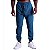 Calça De Tactel Com Elastano MXD Conceito Com Bolso Ziper Azul Petróleo - Imagem 1