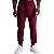 Calça De Tactel Com Elastano MXD Conceito Com Bolso Zíper Vermelho - Imagem 1