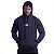 Blusa Moletom Peluciado Bolso Canguru e Capuz Preto MXD Conceito Logo - Imagem 1