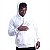 Blusa Moletom Peluciado Bolso Canguru e Capuz OFF White MXD Conceito Logo - Imagem 3