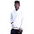 Blusa Moletom Masculino Peluciado Bolso Canguru e Capuz OFF White Básico - Imagem 3