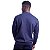 Blusa Moletom Basic Masculina MXD Conceito Grife Azul Marinho - Imagem 4