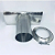 Kit Chaminé + Tubo Alumínio Para Aquecedor Água a Gás 126mm x 3m - Imagem 2