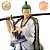 ZORO JURO DXF WANO KIMONO BANPRESTO 100% ORIGINAL LACRADO - Imagem 1