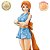 NAMI WANO KIMONO AZUL CLARO ONE PIECE DXF BANPRESTO 100% ORIGINAL LACRADA - Imagem 2