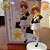 SAKURA CARD CAPTORS COM UNIFORME ESCOLAR FURYU 100% ORIGINAL LACRADO - Imagem 1