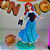 PRINCESA ARIEL FORMA HUMANA EXQ BANPRESTO 100% ORIGINAL SEM CAIXA - Imagem 1