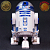 R2D2 STAR WARS SEGA 100% ORIGINAL SEM CAIXA - Imagem 1