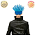 GOJO SATORU DXF ALTERNATIVE COLOR BLUE HAIR BANPRESTO  100% ORIGINAL LACRADO - Imagem 2